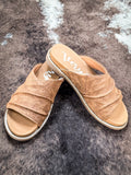 Jolene Sandal in Tan - Very G - Western Sandal - Footwear - Bronco Western Supply Co.