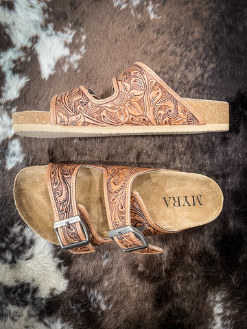 Myra Bag - Footo Western Hand-Tooled Sandals