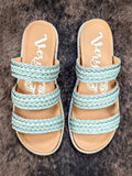 Alba Sandal in Teal - Very G - Western Sandal - Footwear - Boho Sandal - Bronco Western Supply Co.