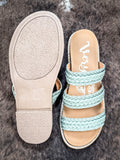 Alba Sandal in Teal - Very G - Western Sandal - Footwear - Boho Sandal - Bronco Western Supply Co.