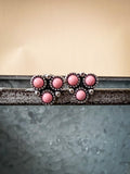 Claire Stud Earring - Pink