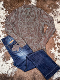 Kick The Dust Up - Mesh Top - Western Fashion - Sterling Kreek - Bronco Western Supply Co.