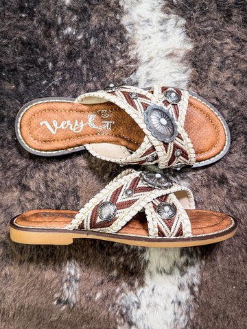 Jungle - Sandal - Cream - Very G - Footwear - Western Fashion - Bronco Western Supply Co.