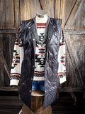 Phoenix Long Quilted Vest Duster - Vest - Outerwear - Bronco Western Supply Co.