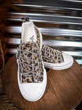 Aman Print Sneaker in Tan Leopard by Very G