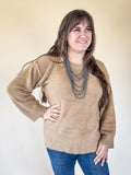 Frontier Fuzzy Round Neck Sweater