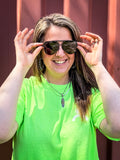 Shay Tangle-Free Polarized Oversized Sunglasses
