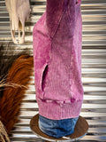 Outlaw Acid Washed Pullover - Light Plum - Outerwear - Bronco Western Supply Co.