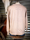 Rustler Acid Washed Pullover - Ash Mocha - Outerwear - Bronco Western Supply Co.