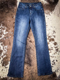 Cowgirl Tuff Empower Bootcut Jeans - Dark Wash Denim - Riding Jeans - Bronco Western Supply Co.