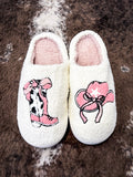 Howdy Slippers - Western Gift Idea - House Shoe - Bronco Western Supply Co.