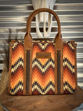 Wrangler Crossbody - Chevron Print - Western Fashion - Bronco Western Supply Co.