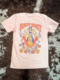 Retro Howdy Honey Graphic Tee - Light Pink - Western Fashion - Tee - Bronco Western Supply Co.