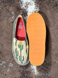 Saguaro Twisted X Slip - On Loafer - Dust & Cactus Print