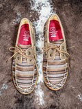 Jamie Twisted X Boat Shoe Driving Moc - Multi & Bomber