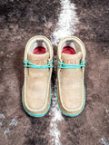 Casey Twisted X Chukka Driving Moc - Bomber & Turquoise