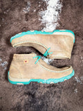 Casey Twisted X Chukka Driving Moc - Bomber & Turquoise