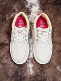 Fable Twisted X Kicks - Sand & White