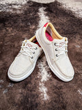 Fable Twisted X Kicks - Sand & White