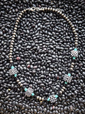 Byrdie Navajo Style Pearl Necklace - Punchy Western - Bronco Western Supply Co.