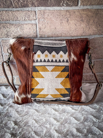 Myra Bag Cowhide and Leather Purse – Twisted T Western & More