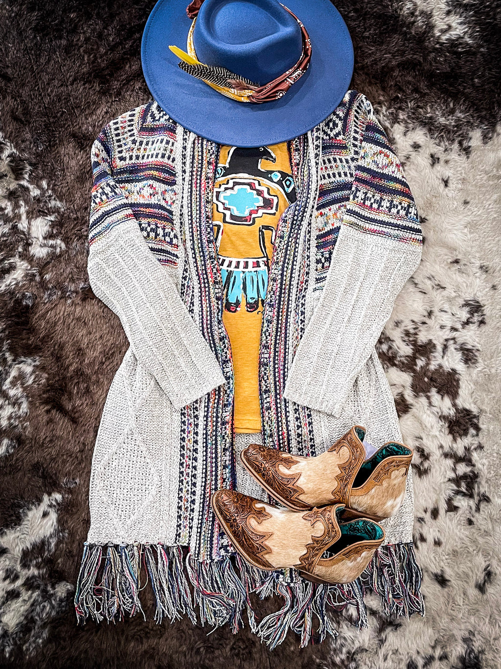 Ginny Aztec Sweater