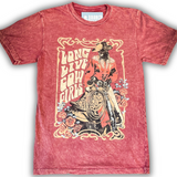 Retro Long Live Cowgirls Tee