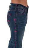 Cowgirl Tuff Pink Arrows - Bootcut Jeans - Bronco Western Supply Co.