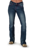 Cowgirl Tuff Pink Arrows - Bootcut Jeans - Bronco Western Supply Co.