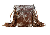 Myra Bag - Flouncy Leather & Hide Crossbody Bag - Western Accessory - Bronco Western Supply Co. 