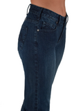 Cowgirl Tuff Empower Bootcut Jeans - Dark Wash Denim - Riding Jeans - Bronco Western Supply Co.