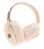 C.C. - Aztec - Earmuff - Beige - Winter Accessory - Bronco Western Supply Co.