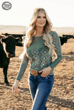 Make It Reign Mesh Top - Aztec - Western Fashion - Bronco Western Supply Co.