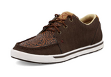 Bexley - Twisted X - Kicks Sneakers - Cocoa & Tooled Brown - Bronco Western Supply Co.