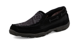 Roxy Twisted X Slip - On Driving Moc - Black & Grey