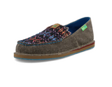 Banshee - Twisted X Slip - On Loafer - Eco Dust & Blue Aztec - Bronco Western Supply Co.