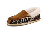 Mia - Twisted X - Slip On - Loafer - Tan & Cheetah - Casual - Leopard - Bronco Western Supply Co.