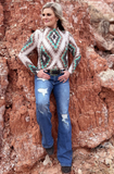 Winding Road Long Sleeve Top - Sterling Kreek -Western Fashion - Bronco Western Supply Co.