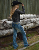 Cowgirl Tuff Blazin' Trouser Jeans - Western Wear - Riding Jeans - Bronco Western Supply Co.