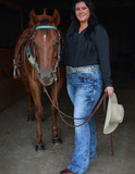 Cowgirl Tuff Blazin' Trouser Jeans - Western Wear - Riding Jeans - Bronco Western Supply Co.