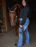 Cowgirl Tuff Blazin' Trouser Jeans - Western Wear - Riding Jeans - Bronco Western Supply Co.