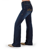 Cowgirl Tuff Platinum Bootcut Jeans - Western Wear- Riding Jean - Bronco Western Supply Co.