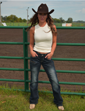 Cowgirl Tuff Trainer Bootcut Jeans - Western Wear - Riding Jean - Bronco Western Supply Co.