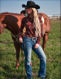 Cowgirl Tuff Gone Western Bootcut Jeans - Western Wear - Boot Stitch - Bronco Western Supply Co.