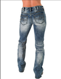 Cowgirl Tuff DFMI Bleached Bootcut Jeans - Western Wear - Riding Jeans - Bronco Western Supply Co.