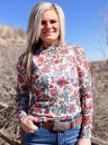 Buy Myself Flowers - Mesh Top - Sterling Kreek - Bronco Western Supply Co.