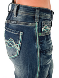 Cowgirl Tuff - Twisted Turquoise - Bootcut - Jeans - Western Wear - Bronco Western Supply Co.