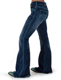 Cowgirl Tuff - Turquoise Hurricane Trouser Jeans - Riding Jeans - Bronco Western Supply Co.