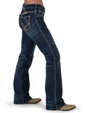 Cowgirl Tuff - Rusty Barbed Wire Bootcut Jeans- Bronco Western Supply Co.