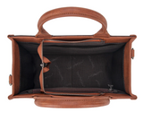 Belle - Concealed Carry - Crossbody Tote - Brown - Montana West - Bronco Western Supply Co.